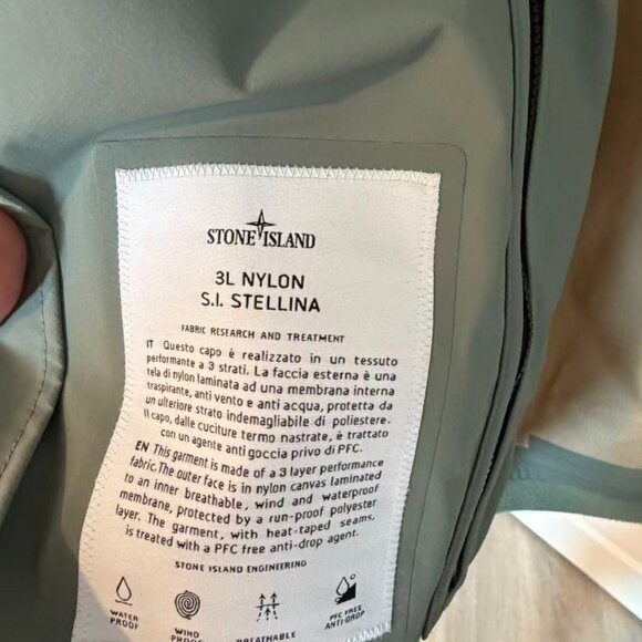 Stone Island Green 3L Jacket - Picture 5 of 5